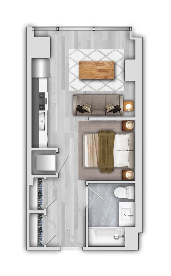 Studio, 1, & 2 Bedroom Apartments | 3THIRTY3 | Rentals in New 